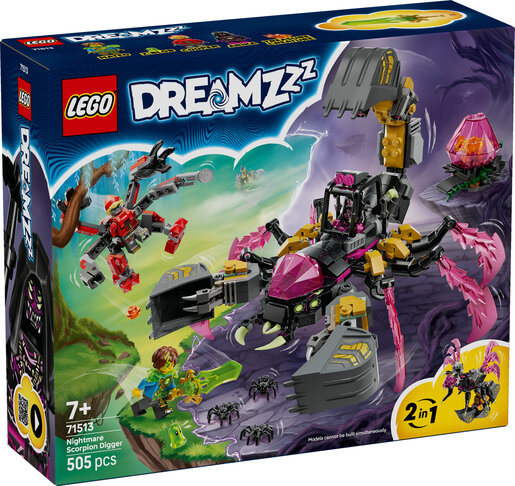 LEGO® DREAMZzz™ Škorpion bager iz noćne more 71513