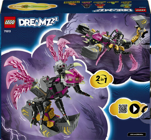 LEGO® DREAMZzz™ Škorpion bager iz noćne more 71513
