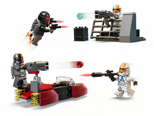 LEGO® Star Wars™ Bojni komplet Opsada Mandalorea 75449