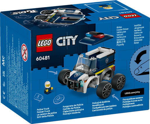 LEGO® City Vozila - Policijski kamionet 60481