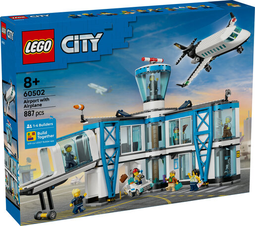 LEGO® City Zračna luka i zrakoplov 60502