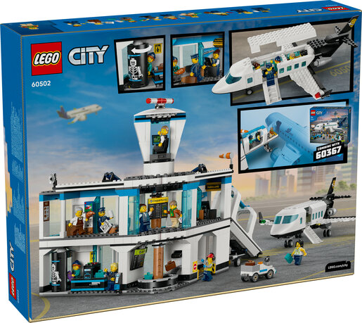 LEGO® City Zračna luka i zrakoplov 60502
