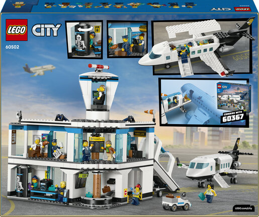 LEGO® City Zračna luka i zrakoplov 60502