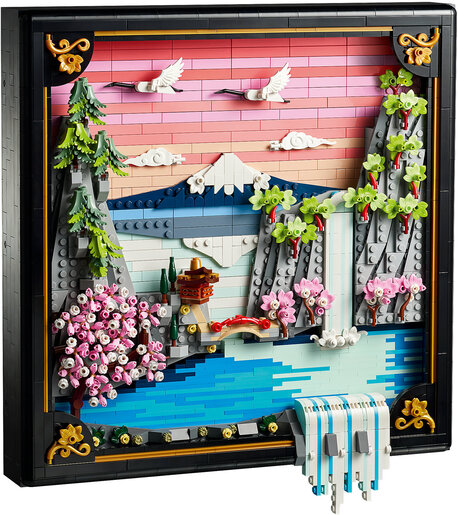 LEGO® Art Japanski pejzaž s cvjetovima trešnje 31218