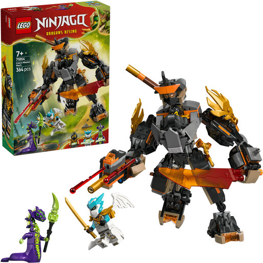 LEGO® NINJAGO® Coleov robot za misije i zmajski Zane 71854
