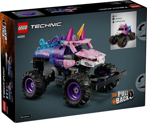 LEGO® Technic Monster Jam™ Sparkle Smash™ na povlačenje 42220