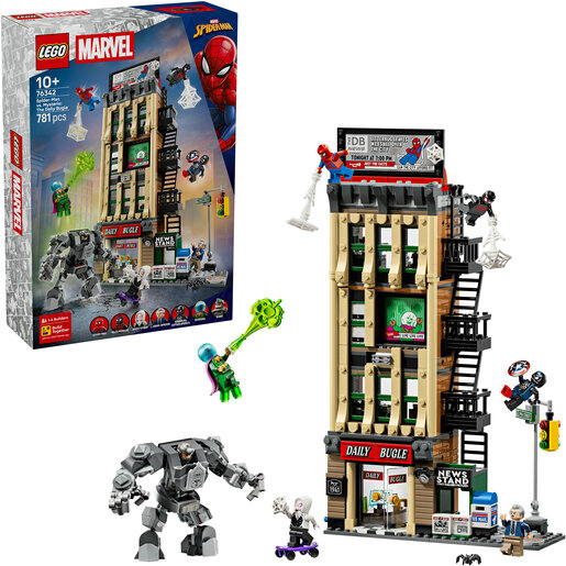 LEGO® Marvel Spider-Man protiv Mysterija: Daily Bugle 76342