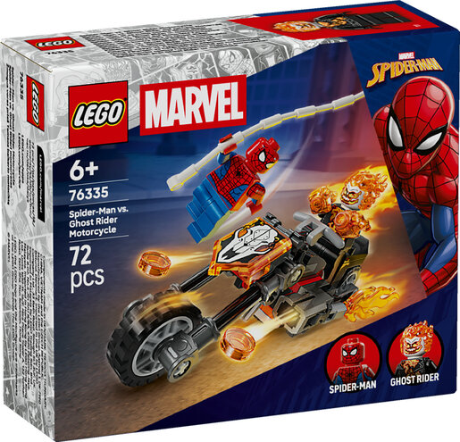 LEGO® Marvel Spider-Man protiv Ghost Ridera na motociklu 76335