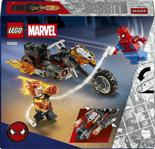 LEGO® Marvel Spider-Man protiv Ghost Ridera na motociklu 76335