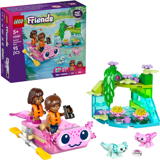 LEGO® Friends Pustolovni čamac Axolotl 42681