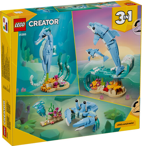 LEGO® Creator Morske životinje: Prekrasni dupini 31385