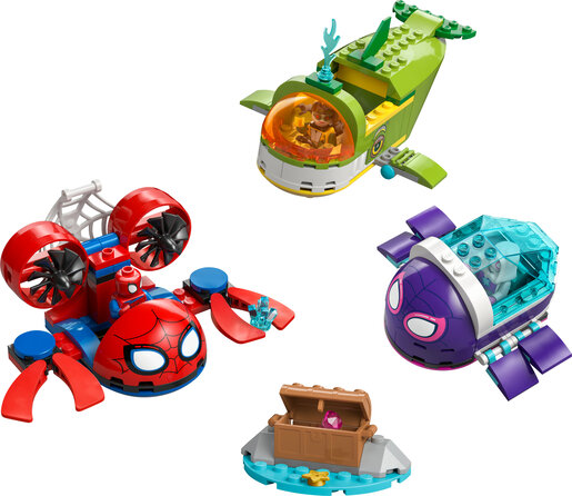 LEGO® Marvel Spidey: Podvodna vozila 11207