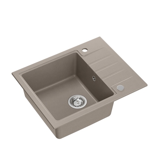 Quadron sudoper PETER 116, taupe/čelik