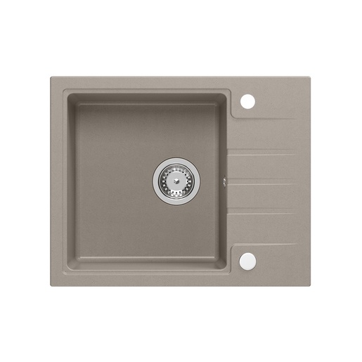 Quadron sudoper PETER 116, taupe/čelik