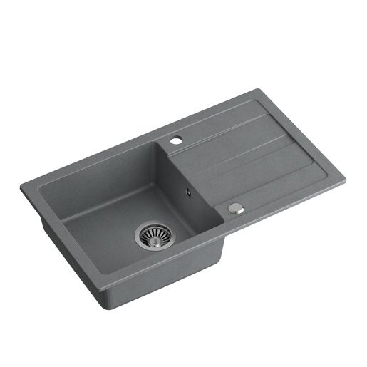 Quadron sudoper TOM 111, siva/čelik