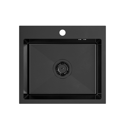 Quadron set LUKE 100, čelik PVD antracit + KATE