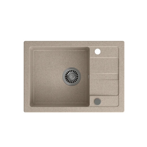 Quadron sudoper TOM 116, bež/čelik