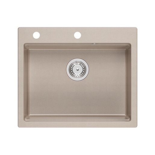 Quadron sudoper KURT 110, biserno bež/čelik