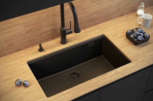 Quadron sudoper LOGAN 110, biserno bež/čelik