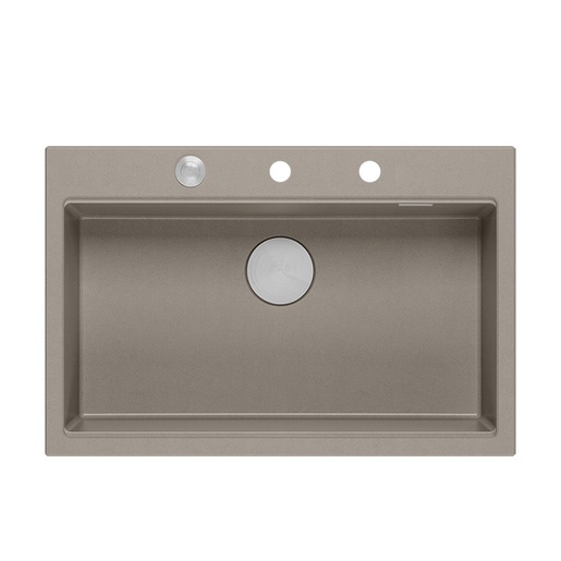 Quadron sudoper MARC WORKSTATION, taupe/čelik s daljinskim upravljanjem