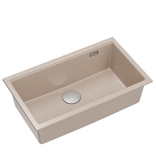 Quadron sudoper LOGAN 110, biserno bež/čelik, podugradbeni