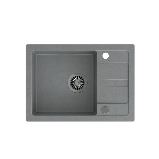 Quadron sudoper TOM 116, siva/čelik