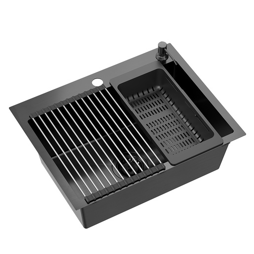 Quadron sudoper LUKE 110, WORKSTATION čelik PVD antracit