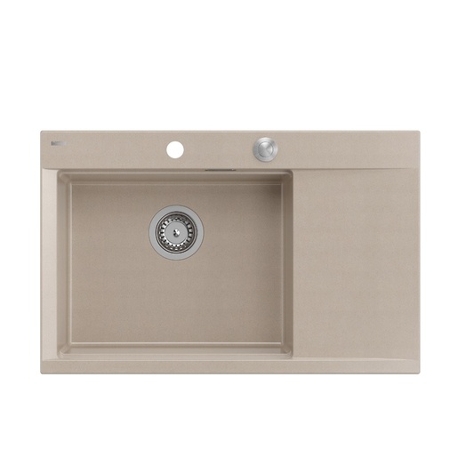 Quadron sudoper JOSH 111, WORKSTATION biserno bež/čelik s daljinskim upravljanjem