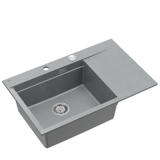 Quadron sudoper JOSH 111, WORKSTATION srebrno siva/čelik s daljinskim upravljanjem