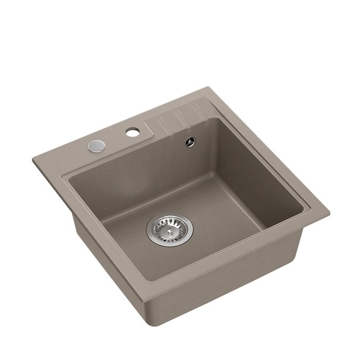 Quadron sudoper PETER 110, taupe/čelik