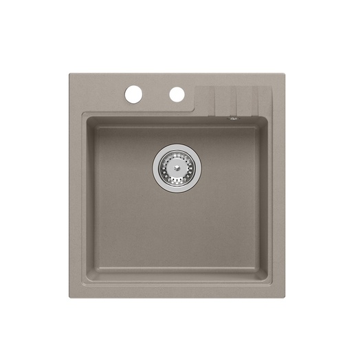 Quadron sudoper PETER 110, taupe/čelik