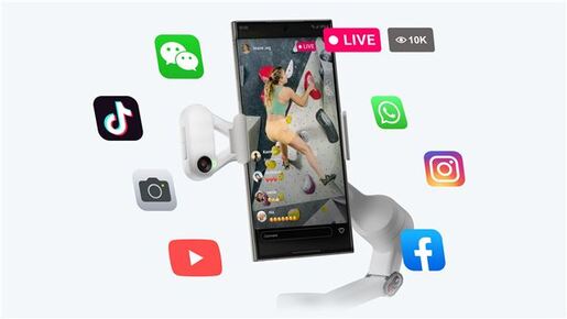 Insta360 Flow 2 AI Tracker Stone Gray