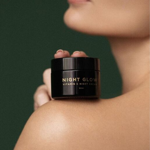 Éridan Night Glow Vitamin C noćna krema za lice, 50ml