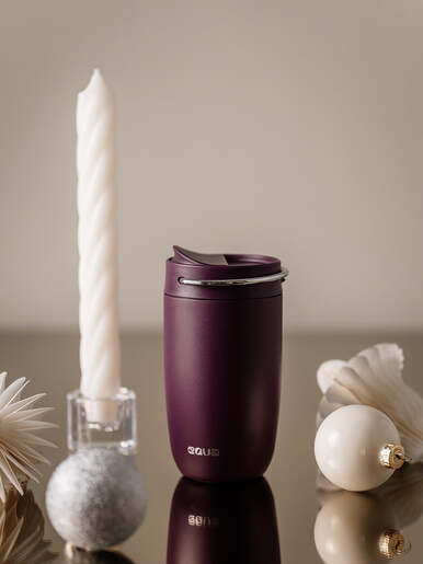 EQUA Cup, termo šalica od nehrđajućeg čelika, Mulberry, 300ml