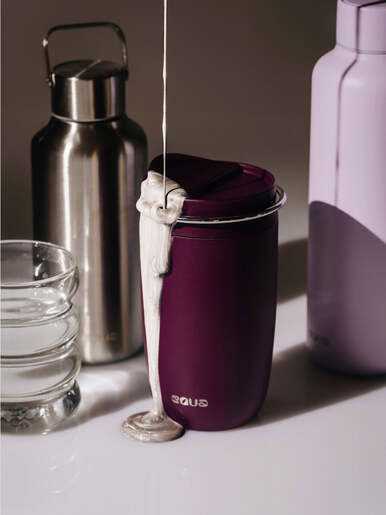 EQUA Cup, termo šalica od nehrđajućeg čelika, Mulberry, 300ml