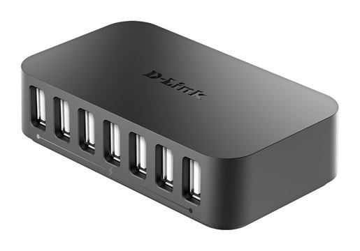 D-Link DUB-H7/E USB hub 7u1, 7xUSB-A 2.0