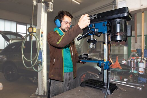 SCHEPPACH stolna bušilica DP16SL, 550W, 13mm stezna glava