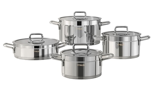 Vivaldi Rosso, 8-dijelni set posuđa