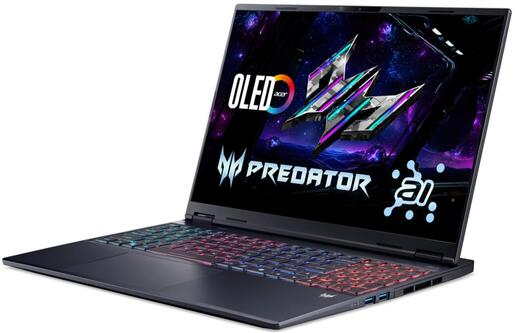 Acer Predator Helios Neo 16S AI OLED NH.QX7EX.00D, 16" 2.5K OLED 240Hz, Intel Core Ultra 9 275HX, 64GB RAM, 1TB SSD, nVidia GeForce RTX 5070 Ti, Windows 11 Home, laptop