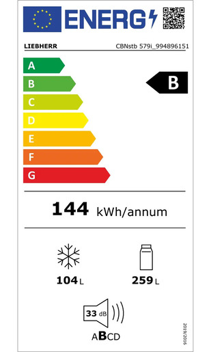 Liebherr hladnjak CBNstb 579i Peak