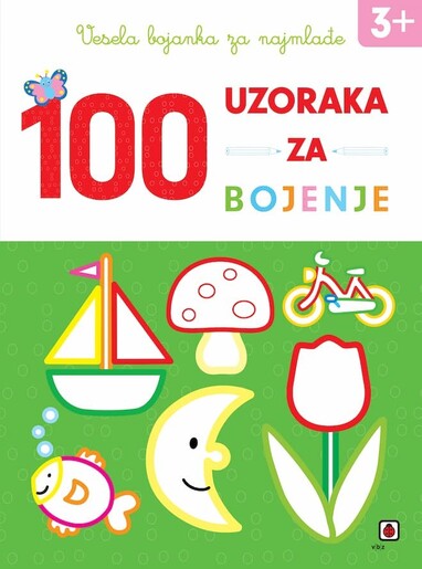 Vesela bojanka za najmlađe – 200 uzoraka za bojenje