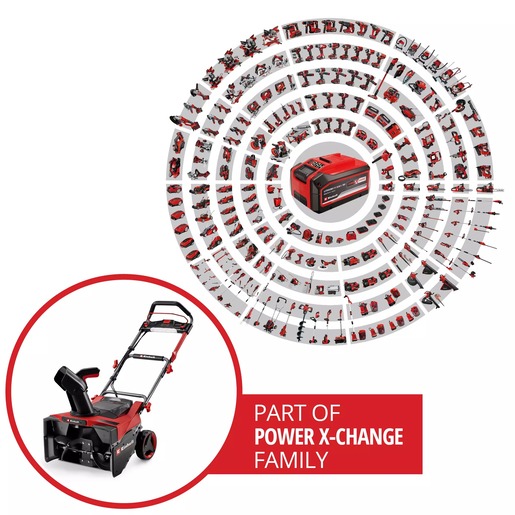 EINHELL Professional akumulatorski čistač snijega GP-ST 36/53 Li E BL-Solo alat