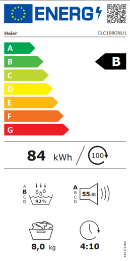 Haier perilica sušilica rublja CLC108-GNU1-S