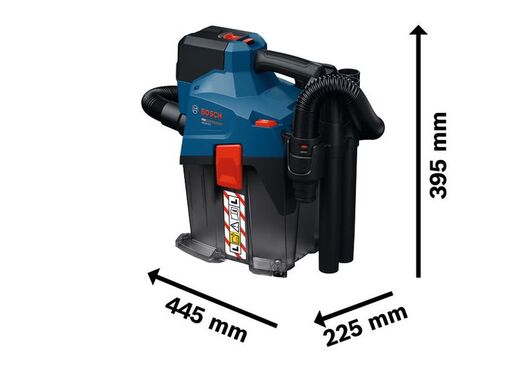 BOSCH Professional aku usisavač GAS 18V-6, SAMO ALAT, karton