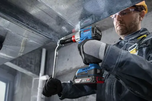 BOSCH Professional set 18V (3 alata) - GSR + GDX + GBH + 3x5.0Ah + GAL 12V/18V-80
