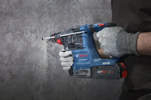 BOSCH Professional set 18V (3 alata) - GSR + GDX + GBH + 3x5.0Ah + GAL 12V/18V-80