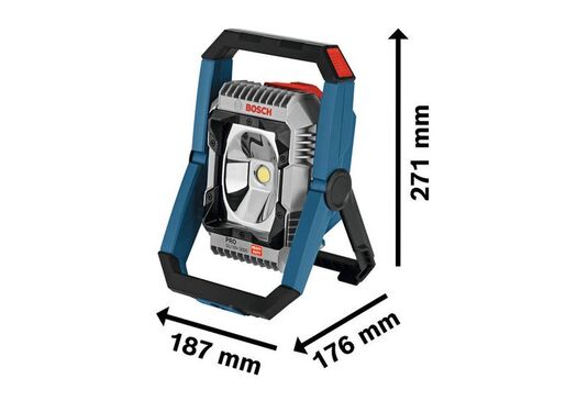 BOSCH Professional aku svjetiljka GLI18V-3000lm, SAMO ALAT, karton