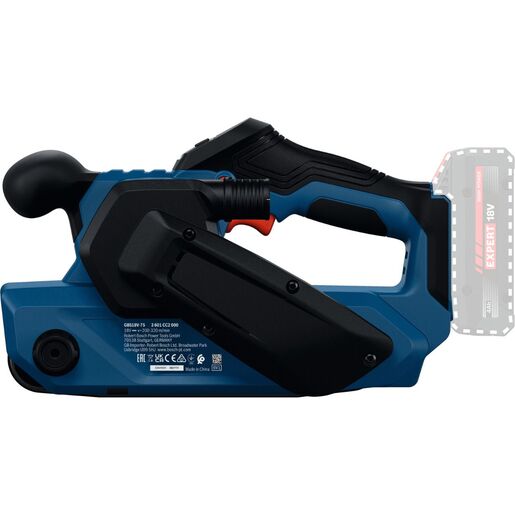 BOSCH Professional aku tračna brusilica GBS 18V-75, 75x533mm, SAMO ALAT, karton