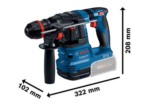 BOSCH Professional set 18V (3 alata) - GSB + GWS + GBH + 3x GBA 5.0 Ah + GAL 12V/18V-80