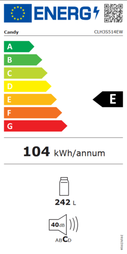 Candy hladnjak CLH3S514EW